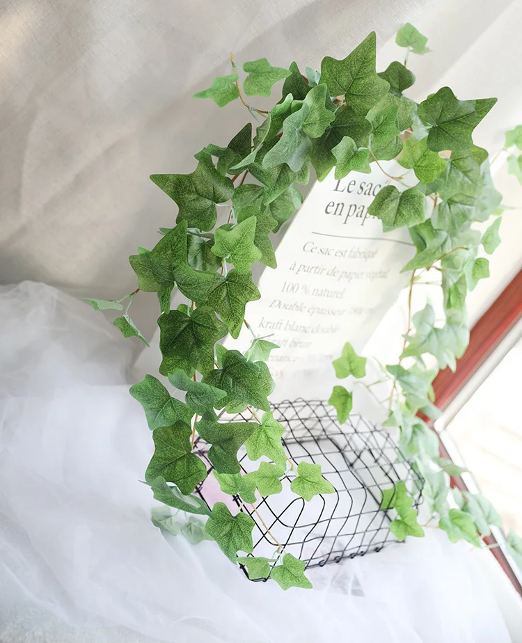 JAROWN Artificial Eucalyptus Vine Home Decoration Willow Leaf Rattan Plants Wall Hanging DIY Garland Wedding Decor Garden Sztuczne Kwiaty (21)