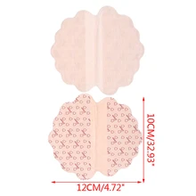 10 шт./лот коврик для пота подмышек клей для пота подмышек до свидания антиперспирант дезодорант самоклеющийся