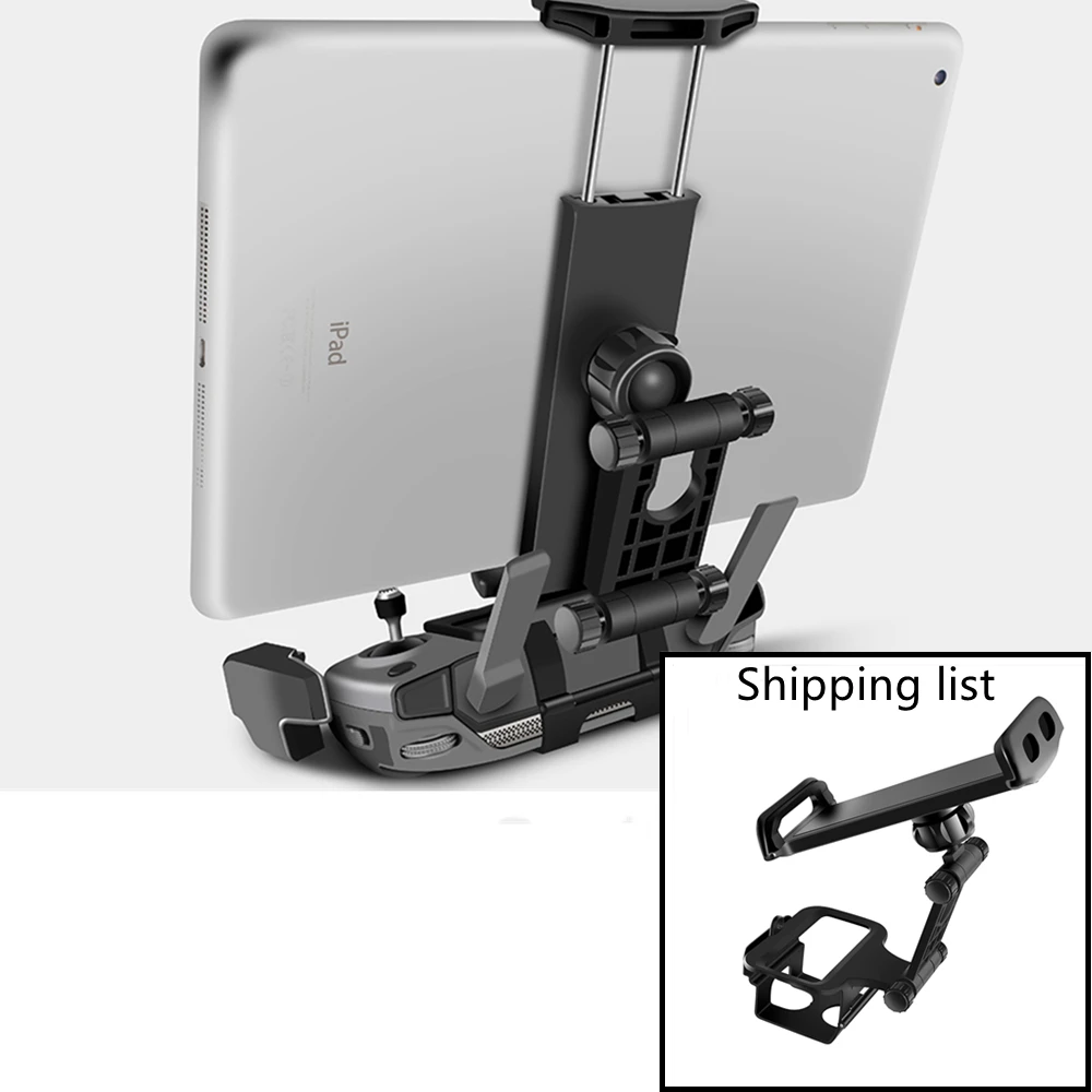 Tablet Stand Holder Clip Mounting Rotatable Bracket for DJI Mavic 2/Mavic Pro 