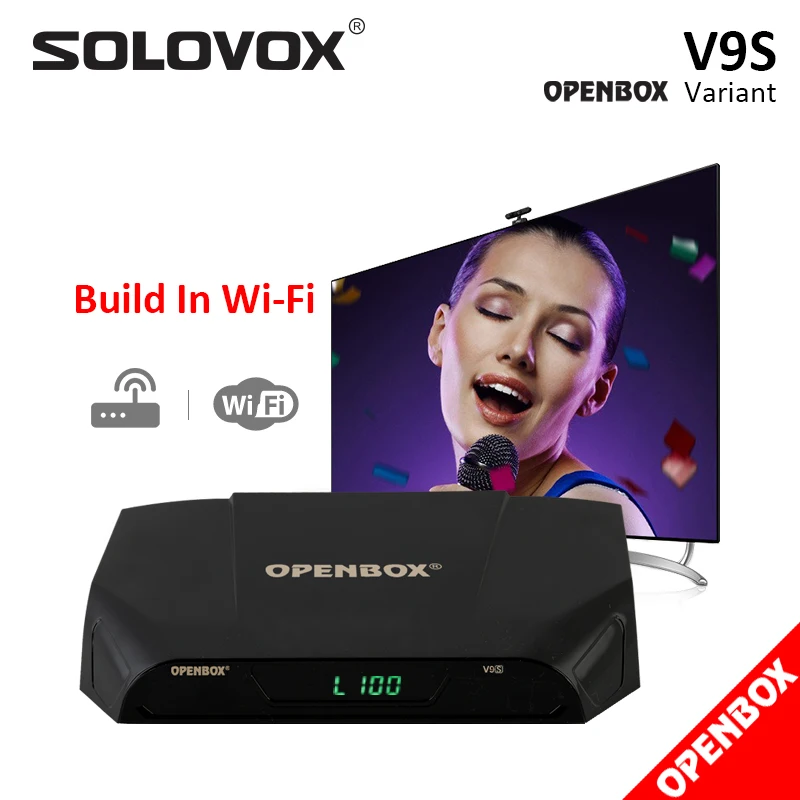 SOLOVOX V9S OPENBOX Поддержка HDMI спутниковый приемник домашний кинотеатр STB встроенный WIFI