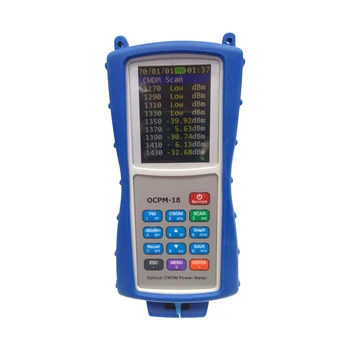 

OCPM18 CWDM power meter optic fiber wavelength analyzer