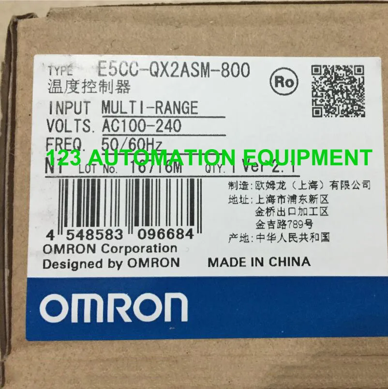 OMRON E5CC-CX2ASM-800, E5CC-RX2ASM-800, E5CC-QX2ASM-800 переключатель температуры