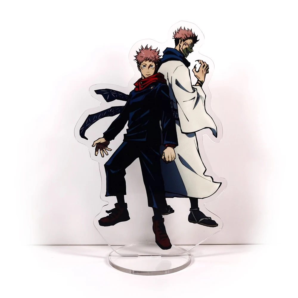 

Jujutsu Kaisen Yuji Itadori Ryomen Sukuna couple GM acrylic stand figure model plate holder cake topper anime