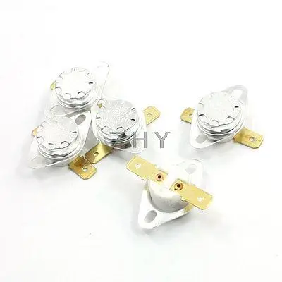 

5Pcs NC Ceramic Temperature Switch Thermostat 210 Degree Celsius KSD301