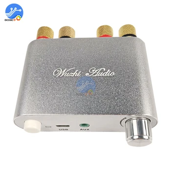 

TPA3116D 50WX2 Bluetooth 5.0 Audio Amplifier Board Module 2.0 Two-channel Stereo class d amplifier board white volume control