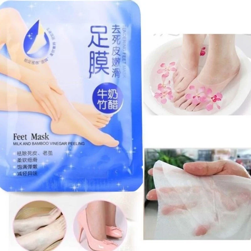 Новые горячие детские отшелушивающие маски для ног обновляющие омертвевшую кожу