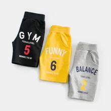 Брендовая детская одежда; Новинка года; Летние штаны для мальчиков; Детские повседневные штаны; Детские шорты; поколение полных