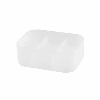 

1pc Transparent Scrub Makeup Storage Box Display Case Case Multifunction 4sizes Storage Plastic Durable Desktop out Sort O1S5