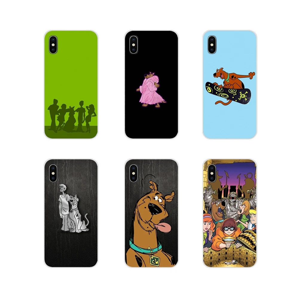 Чехлы для телефонов Apple iPhone X XR XS 11Pro MAX 4S 5C SE 6 S 7 8 Plus ipod touch 5 Scooby Doo