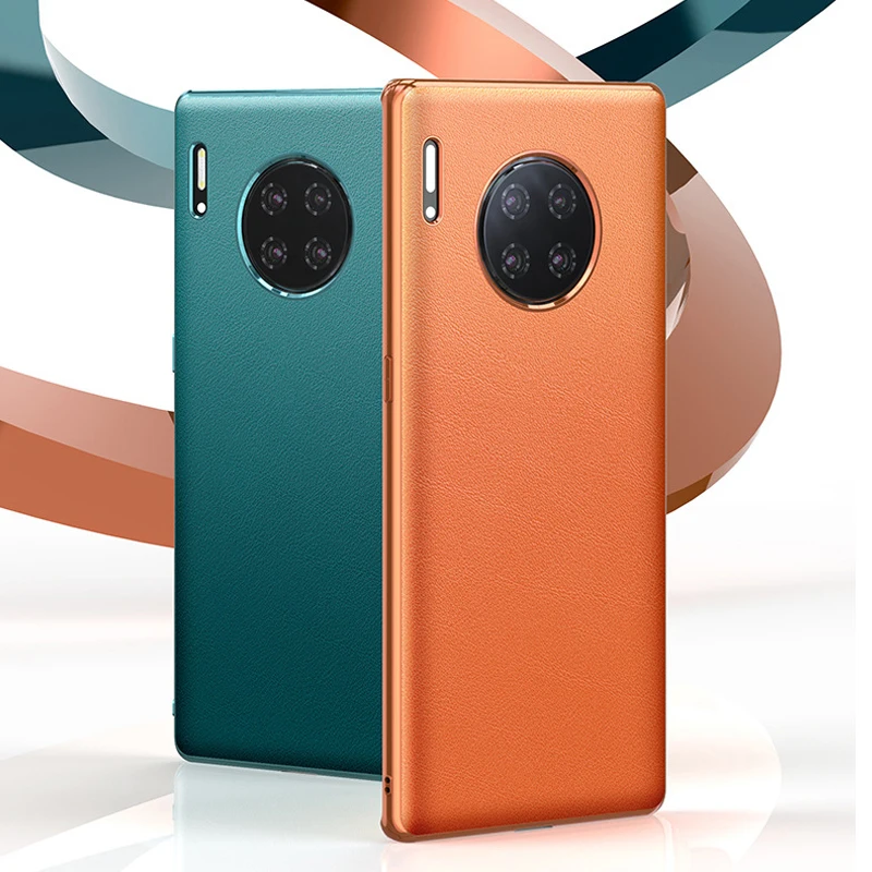 Для HUAWEI мат 30 Pro Чехол Оригинальный чехол из натуральной кожи для кейс телефона