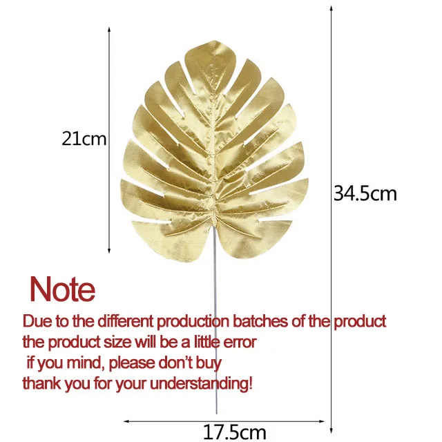 10-20 Pcs Artificial Plants Tropical Monstera Palm Leaves Simulation Leaf For Hawaiian Theme Party Decor Home Garden Fake Leaves zy446