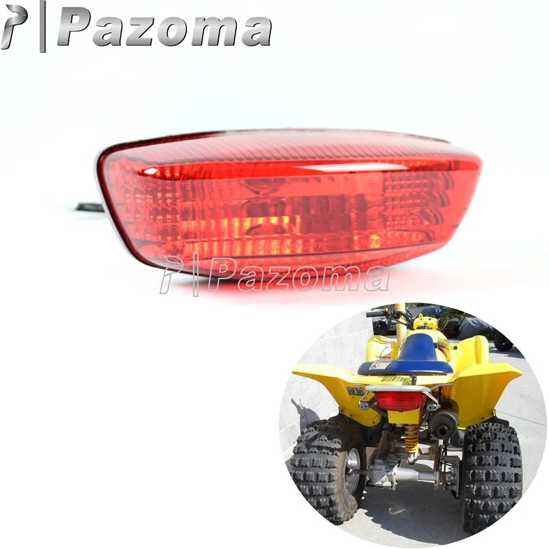 For Suzuki Kawasaki ATV Quad Sport Tail Light Assembly Rear Brake Light