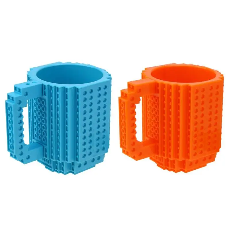 Build Brick Mug Blocks Cup Lego  350ml Creative Coffee Mug Lego