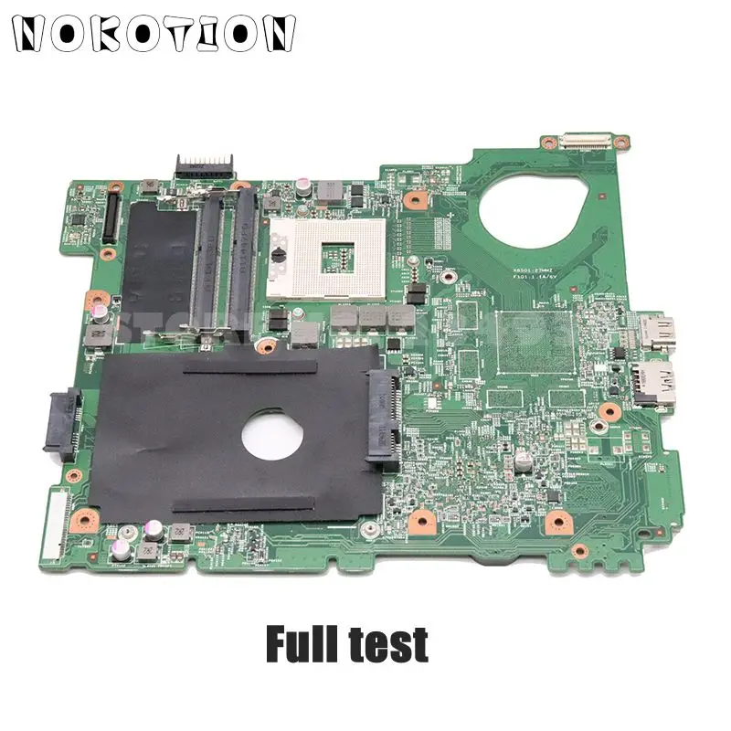 NOKOTION для Dell Inspiron N5110 Материнская плата ноутбука CN-0VVN1W 0VVN1W HD GMA материнская плата DDR3 HM67 полный тест