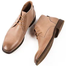 New Mens Genuine Leather Mens Chelsea Fashion Lace-up Square Toe Ankle Boots Shoes Men Leisure Martins boots New Mens Genuine Leather Mens Chelsea Fashion Lace-up Square Toe Ankle Boots Shoes Men Leisure Martins boots