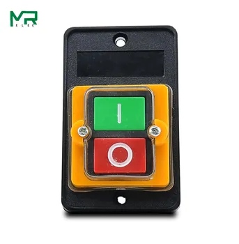 

KAO-5 10A380V Waterproof Button Switch ON/OFF Switch Machine Drill Plastic Engine 90*56*50mm