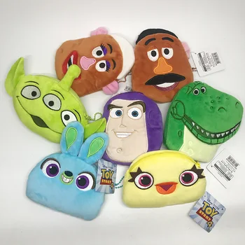 

Toy Story cartoon plush coin bag surrounding three eyes baby rabbit brother Plush Change Coin Bag