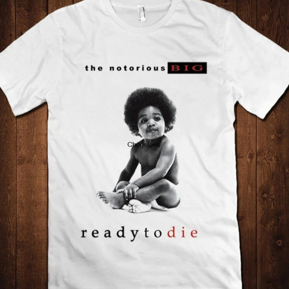 Известный B.I.G. Футболка Ready to Die мужская женская все размеры известная большая
