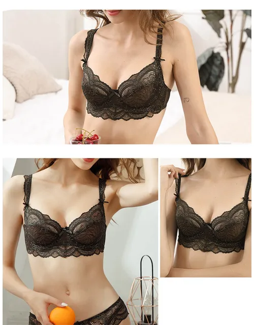 Ultrathin Lace Plus Size Bra With Big Cups Brand New, Sexy, Pure Cotton Brassiere  Bra Underwear For Women B G Dropshipping 201202 From Dou04, $11.73