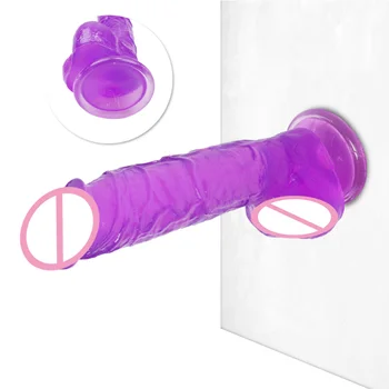 Dildo Realistic Gode Enorme Female Toys 7/8 Inch Huge Silicone Penis Juguetes Sexuales Para La Mujer Penis Realistico Consolador 3