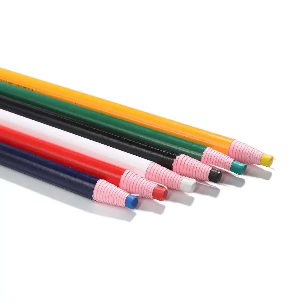 6 Colors Cut Free Sewing Tailor S Chalk Pencils Fabric Marker Pen Sewing Chalk Garment Pencil For Tailor Sewing Accessories Sewing Tools Accessory Aliexpress