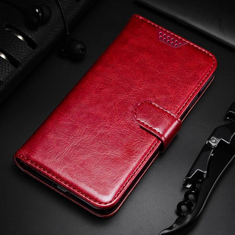 Роскошный кожаный флип-чехол для Infinix Zero 4 Plus Hot S S3 S3X 4 5 Hot Note 2 3 4 6 Pro 5 кошелек чехол для телефона - Цвет: Red