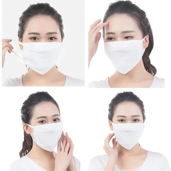 

3pcs Face Mouth Mask Cotton Dust Proof Masks Reusable and Washable