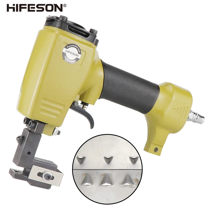 Punzonatrice Pneumatica Per Fori Di Drenaggio Di Porte Per Affissioni E Punzonatrice Per Finestre Per Tubi Di Drenaggio In Alluminio