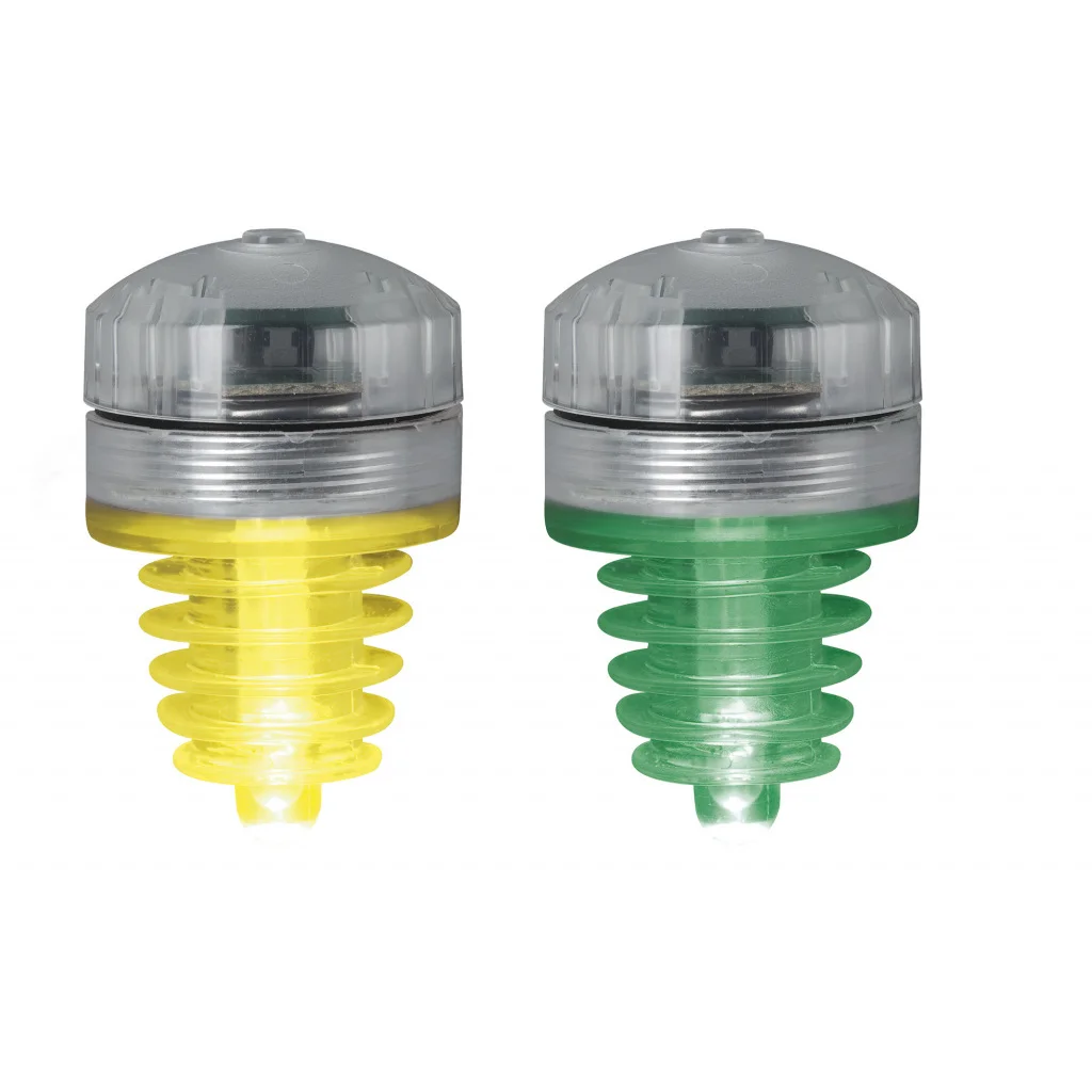 3859 Tube TIP Party LED Korken 2ER Yellow and Green