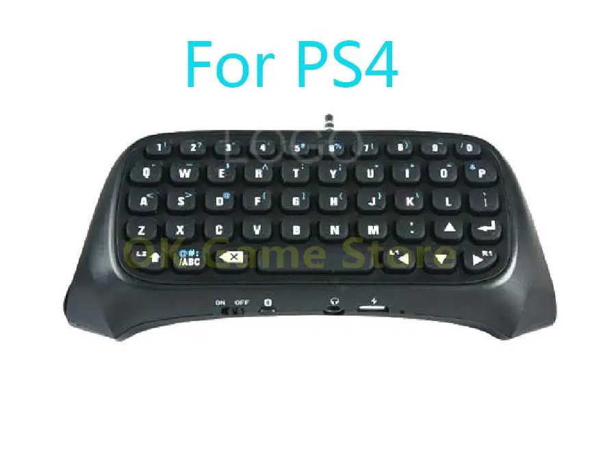 1Set Tastiera Wireless Da Gioco Mini Nera Per Controller Playstation Ps4 Mini Tastiera Wireless Compatibile Con Bluetooth