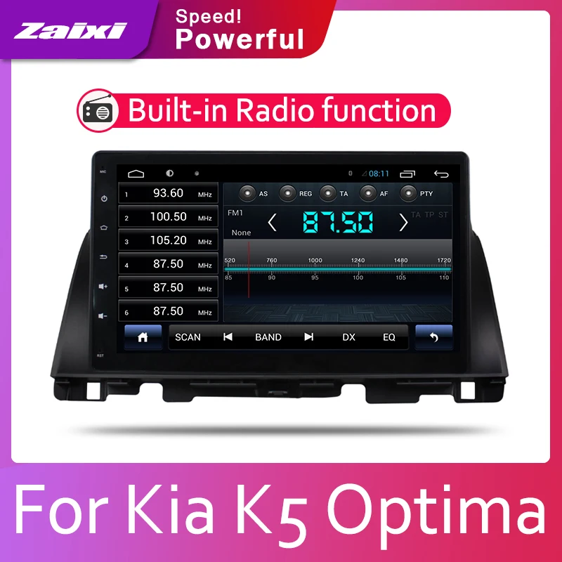 Автомобильная система Android 1080P IPS ЖК экран для Kia K5 Optima 2016 2017 2018 2019 автомобильный