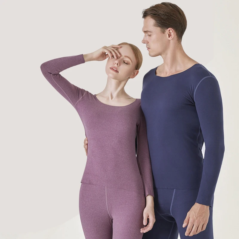 Thermal Underwear Set For Woman Men Winter Thermos Underwear Long Johns Winter Clothes Thick Thermal Clothing Fleece Pajamas Set