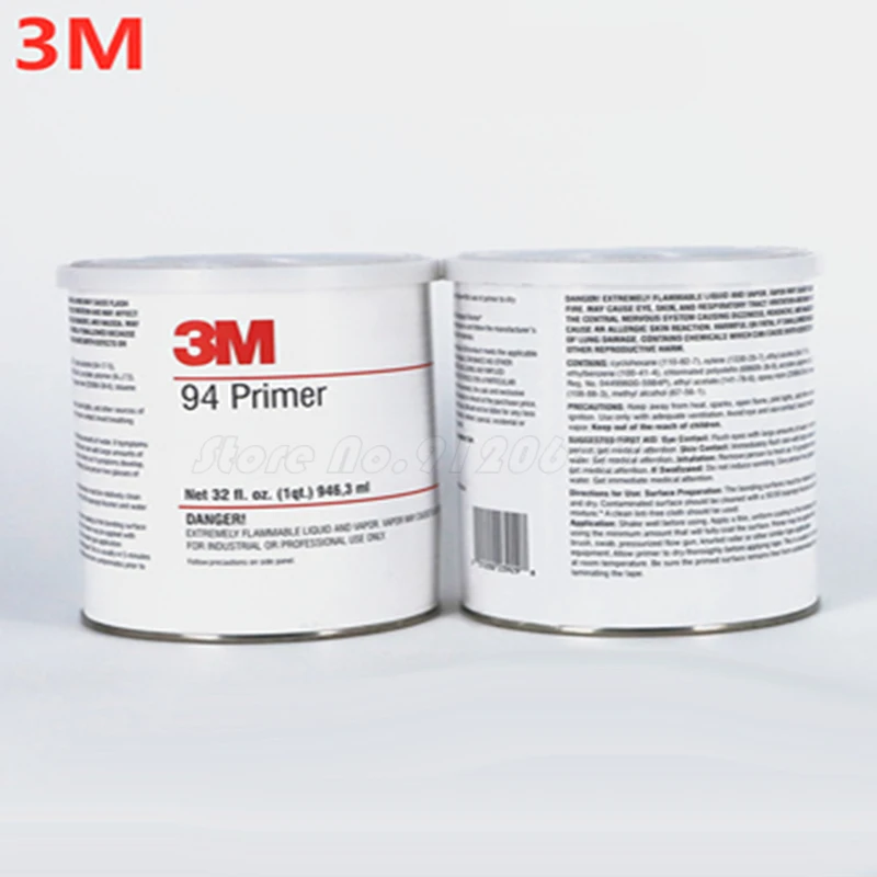 Клейкая грунтовка 3M 94 активатор адгезии инструмент для нанесения наклейки на