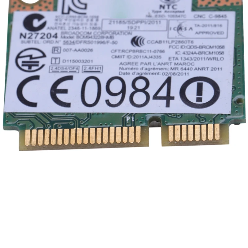 BCM943228HMB двухдиапазонный wifi беспроводной Bluetooth 4,0 Мини PCI-E карта для IBM lenovo E430 E431