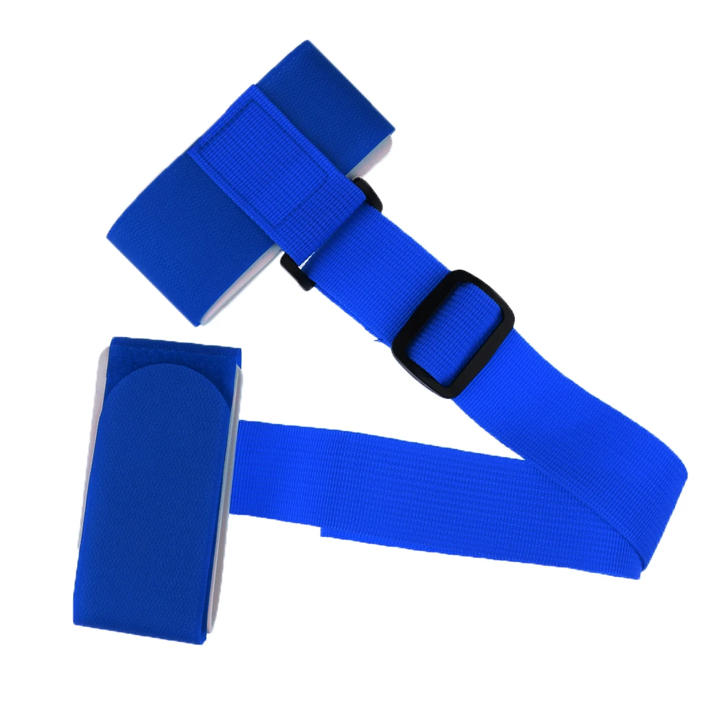 Durable Nylon Ski Carrier Straps Shoulder Sling with Cushioned Hook and Loop Fastener Ski Shoulder Carrier Lash 