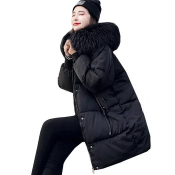 

New jacket Winter Glossy Down parkas Women Waterproof Coat Warm loose Shine parka Zipper Fashion cold Cotton padded Jackets