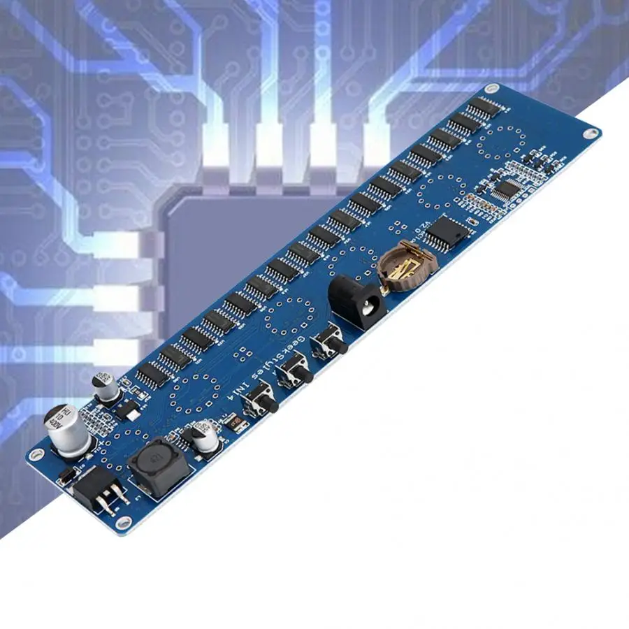 

DIY Glow Tube Clock Module Board Motherboard for IN14 Digital Clocks Support 7 Colors Display RGB Light