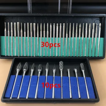 

40pcs Dental Burs Drills Nitrate Tungsten Steel Material 2.35mm & Dental Lab Emery Burs Diamond burs