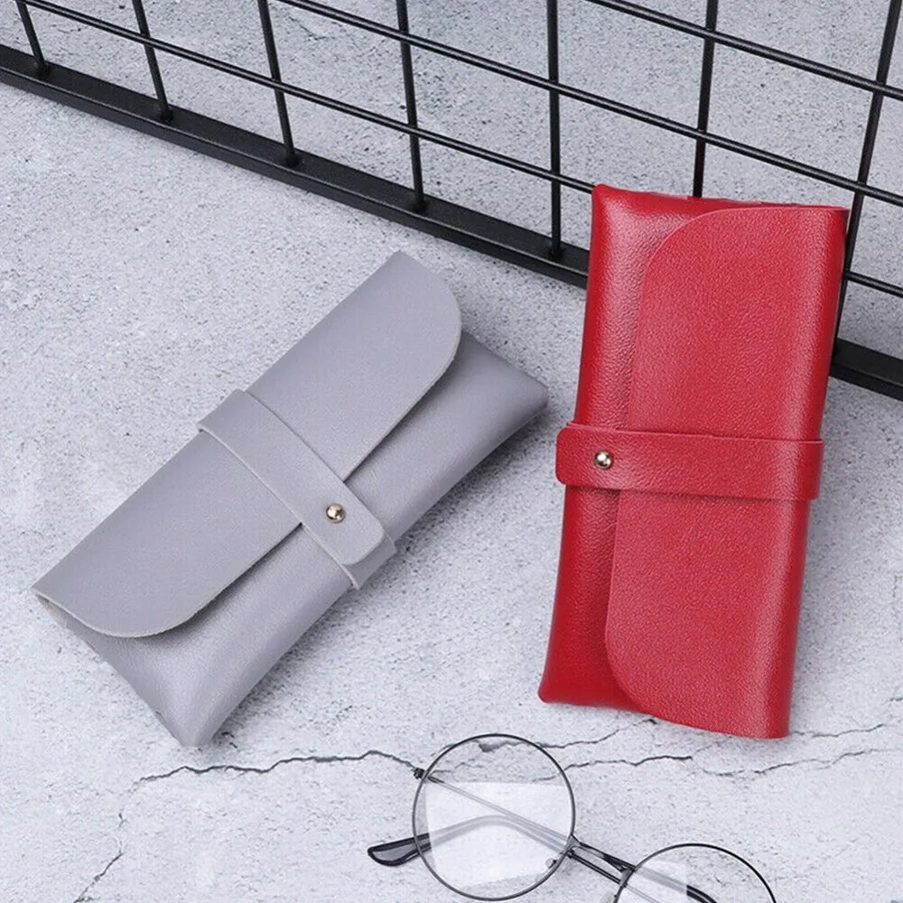PU кожаный чехол для солнцезащитных очков, сумка для очков, Чехол для очков, твердый мягкий держатель для очков, коробка для хранения, портативный Чехол для очков