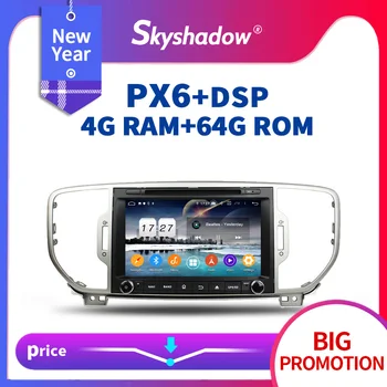 

IPS DSP TDA7851 Android 9.0 8Core 4GB + 64GB Bluetooth 5.0 Wifi LTE GPS Map Car DVD Player RDS Radio For kia Sportage 2016 2017
