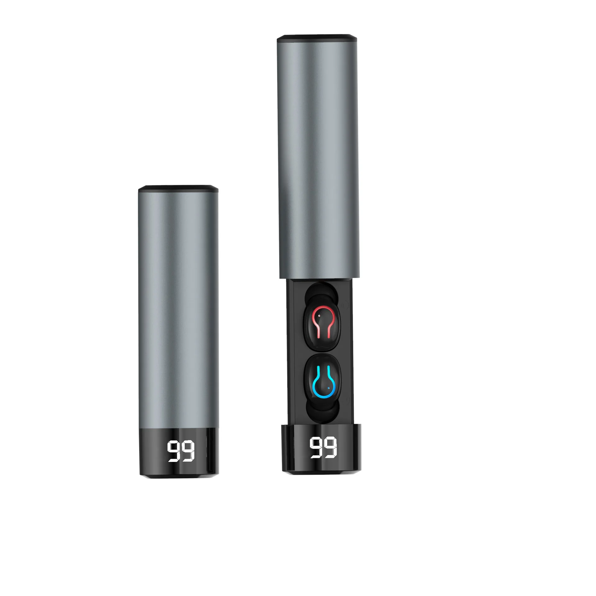 Q67 TWS беспроводной наушник личный модуль с цифровым дисплеем Выдвижная bluetooth-гарнитура 5,0 Автоматическое Сопряжение с мобильным питанием Q32