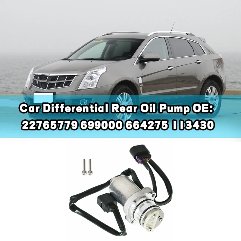Car Differential Rear Oil Pump for GM Opel Vauxhall Insignia Cadillac