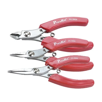 

Pro'sKit Stainless Steel Red Tip Tooth Cutter Cutting Pliers Electrical Wire Cable Cutters Pliers Nipper Diagonal Pliers Tools
