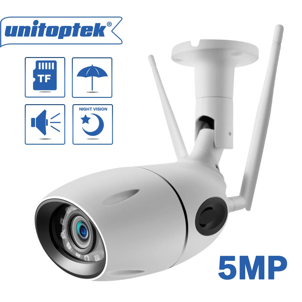 HD 1080P 5MP IP камера wifi Беспроводная ONVIF CCTV Bullet сетевая камера открытый двухсторонний аудио слот карты Micro SD Max 64G P2P iCsee