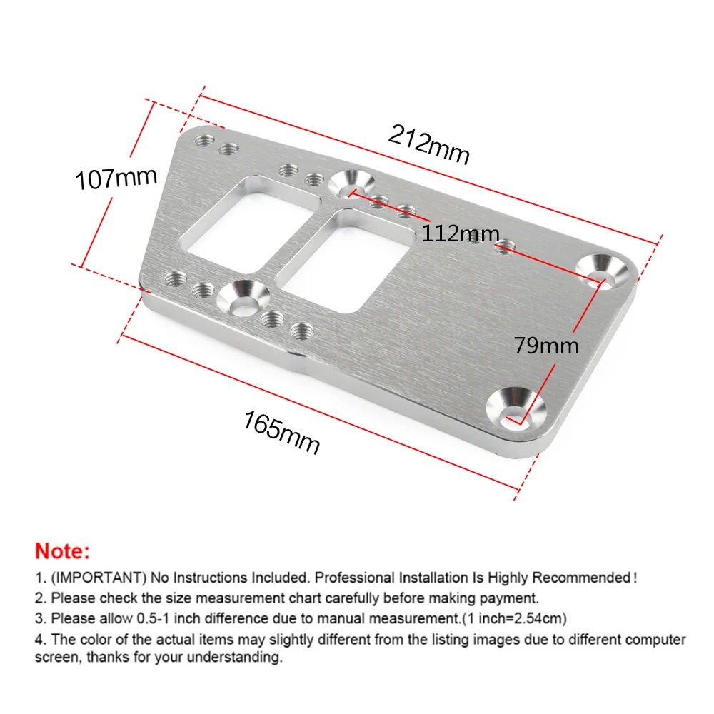 LS Engine Mounts Billet Aluminum LS Swap Kit Adapter Plates Kit LS2 LS3 LS6 for Chevelle Camaro Nova engine mount bracket
