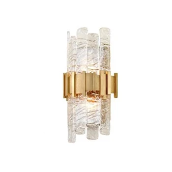 

A Living Room Background Wall Aisle Wall Lamp Designer Post Modern Light Luxurious Model House Bedroom Bedside Wall Lamp