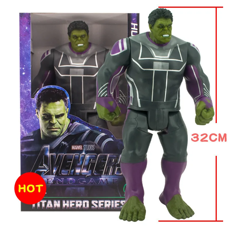 Disney Marvel Toys 30 см Avengers 3 Халк танос фигурка игрушки кукла подвижная шарнирная фигура