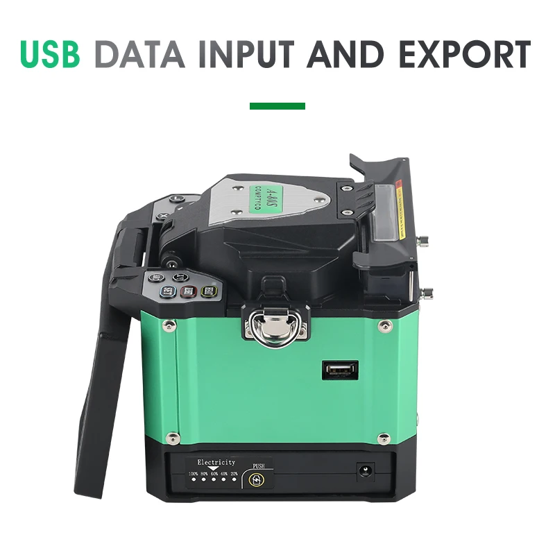 A-80S Green Automatic Fusion Splicer Machine Fiber