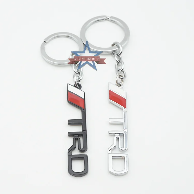 

TRD Key Cap for TOYOTA Car Cool Creative Metal Key Cap a Generation of Fat