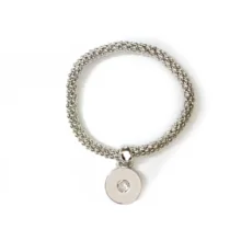 10 шт сплав кукурузы украшение с защелкой браслет подходит 18 мм DIY Очаровательная Кнопка браслет